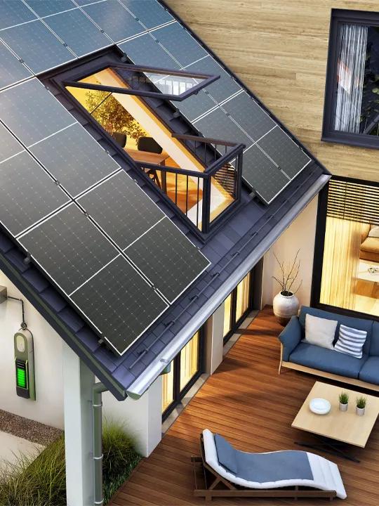 BR Solar residential energy storage system with hybrid inverter