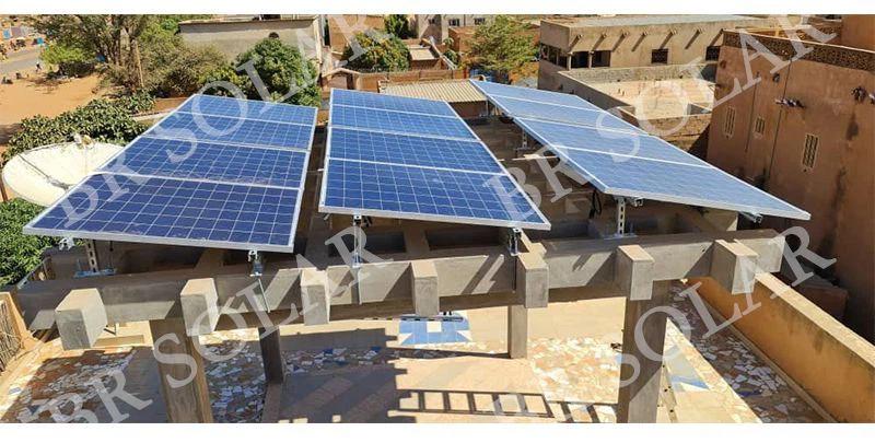 BR Solar commercial solar power project case